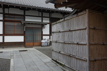 Traditional Japanese House in Japan, made from bamboo