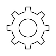 gear machine isolated icon vector illustration design