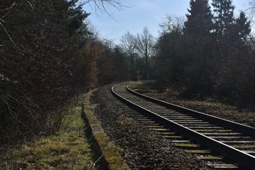 Fototapeta premium sur le rail