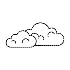 cloud weather isolated icon vector illustration design
