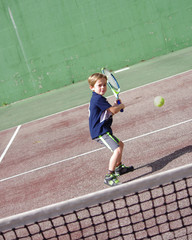Obraz premium jeune tennisman