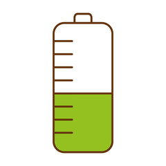 battery power isolated icon vector illustration design
