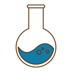 tube test flask icon vector illustration design