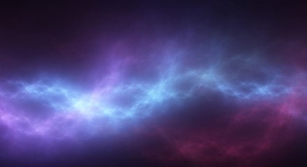 Vibrant abstract background of flowing blue light