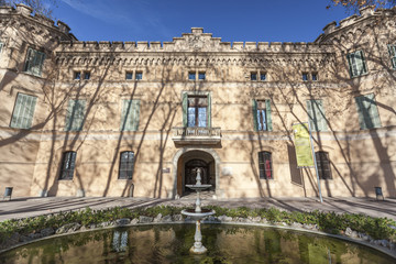 Palace of Can Mercader, Cornella de Llobregat, province Barcelona, Catalonia.