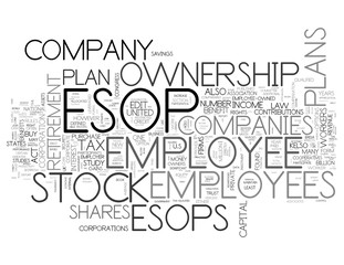 ESOP - Employee Stock Ownership Plan - Concept