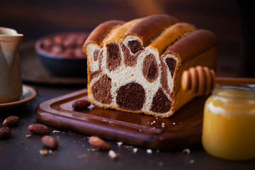 leopard cake