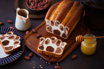 leopard cake