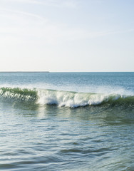 Beautiful Waves on the sea