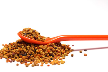 Blütenpollen Propolis mit Löffel