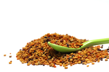 Blütenpollen Propolis mit Löffel