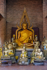 Sitting buddha at Ayutthaya Historical Park
