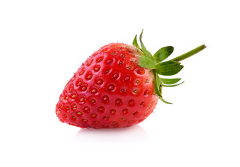 Strawberry isolated on white background.