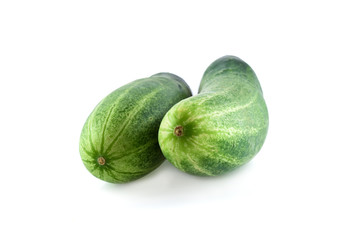 cucumber isolated on white background