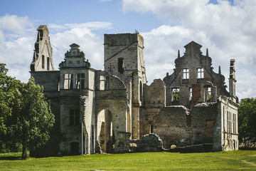 Fototapeta premium Ungru castle ruins in Estonia