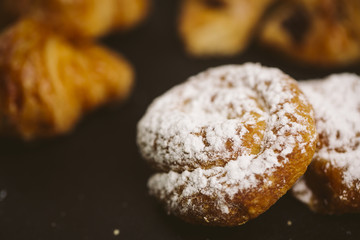 Puff pastry with sugar