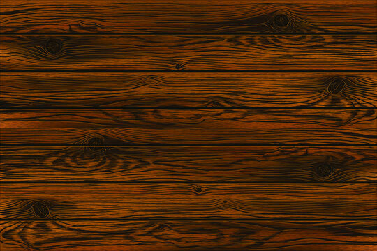 Photorealistic highly detailed vector wooden background. Hand drawn, no tracing.