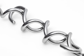 Naklejka premium Metallspiralen