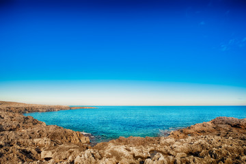 View of the beach Cala Incina © Kanturu