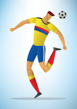 Illustration of football player 31