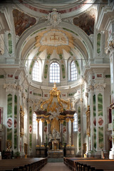 Fototapeta na wymiar Jesuitenkirche in Mannheim