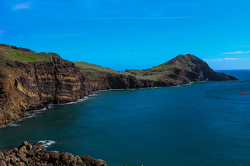 the mountains and the ocean Portugal