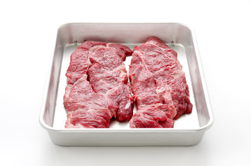 牛肩ロースステーキ 生肉