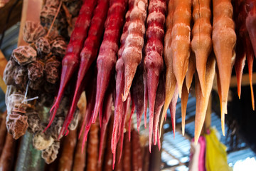 Грузинская Чурчхела. Грузинские сладости.