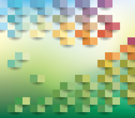 paper square 14 rainbow