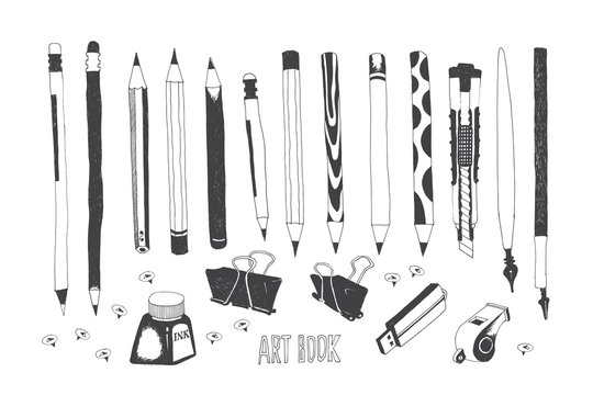 Hand Drawn Art Tools