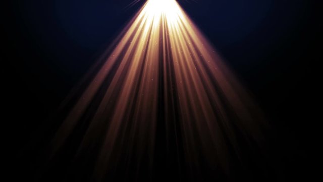 golden light rays motion background