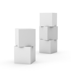 Simple Column of Boxes