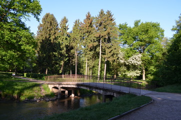 Park Wschodni we Wrocławiu latem