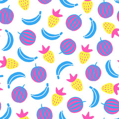 Vector summer pattern