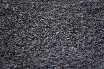 Gravel texture close up