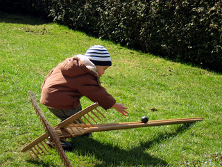 Ostereier rollen als K&auml;rntner Brauchtum