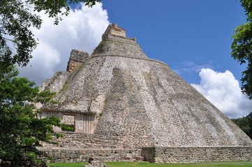 Ruins of Uxmal, Yucat&aacute;n, Mexico.
