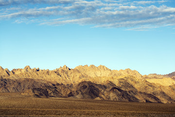 Pinto Mountains in the Mojave Desert