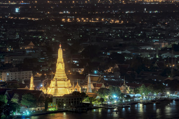 Wat Arun -the Temple of Dawn in Bangkok, Thailand