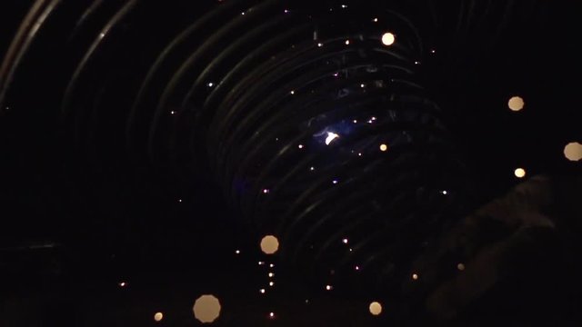 500 fps Autogenous welding. Industrial cinematic slow motion