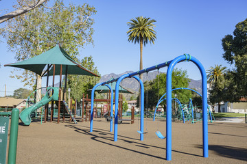 Playground near Library Park