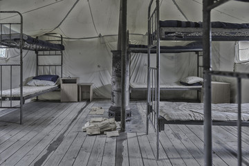 military tent
