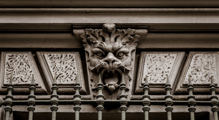 Mask of stone