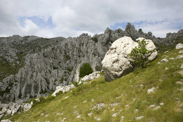 Velebit mountain landscape