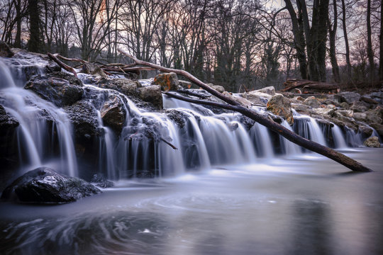 Water cascade - Creek Rednitz