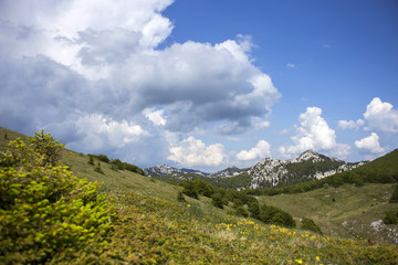 Velebit mountain landscape