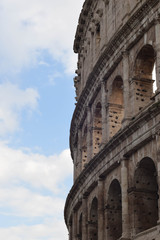 Colosseo a Roma- nicchioni - dettaglio