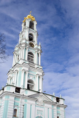 Obraz premium Trinity Sergius Lavra, Sergiyev Posad, Russia. Popular landmark. Color photo.