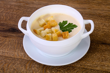Mushroom cream soup