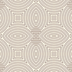 Outline ethnic and tribal abstract background. Seamless pattern with geometric ornament.